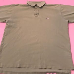 Britches Polo. Warthog emblem. Light green. Used